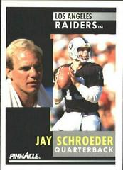 Jay Schroeder Football Cards 1991 Pinnacle Prices