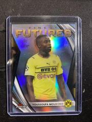 Youssoufa Moukoko Soccer Cards 2021 Topps Finest UEFA Champions League Futures Prices