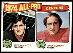 J.Van Note, J.Rudnay [All Pro Centers] #204 Football Cards 1975 Topps Prices