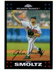 John Smoltz [Refractor] #30 Baseball Cards 2007 Topps Chrome Prices