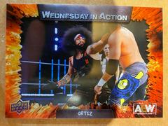 Ortiz Wrestling Cards 2021 Upper Deck AEW Wednesday in Action Prices