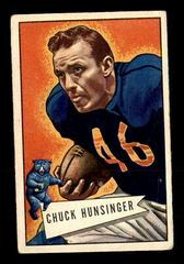 Chuck Hunsinger Football Cards 1952 Bowman Large Prices