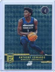 Anthony Edwards [Platinum] Basketball Cards 2021 Panini Donruss Elite Prices