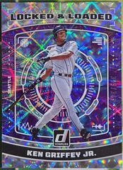 Ken Griffey Jr. [Silver] Baseball Cards 2023 Panini Donruss Locked and Loaded Prices