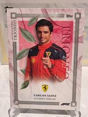 Carlos Sainz [Red] Racing Cards 2023 Topps Eccellenza Formula 1 Prices