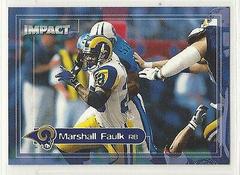 Marshall Faulk #30 Football Cards 2000 Skybox Impact Prices
