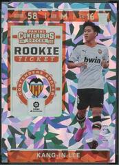 Kang in Lee [Cracked Ice] Soccer Cards 2019 Panini Chronicles Contenders Rookie Ticket Prices