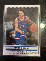 Devon Dotson #SS-30 Basketball Cards 2020 Panini Contenders Draft Picks Front Row Seat Prices
