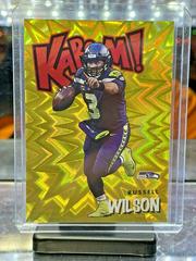 Russell Wilson [Gold] #K18 Football Cards 2021 Panini Absolute Kaboom Prices