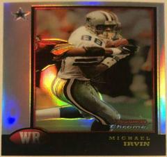 Michael Irvin [Refractor] #143 Football Cards 1998 Bowman Chrome Prices