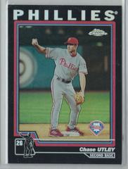 Chase Utley [Refractor] Baseball Cards 2004 Topps Chrome Prices
