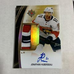 Jonathan Huberdeau Hockey Cards 2021 Ultimate Collection Pro Threads Auto Patch Prices