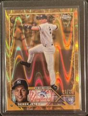 Derek Jeter [RayWave Gold] #2 Baseball Cards 2023 Topps Gilded Collection Prices