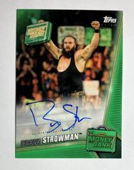 Braun Strowman [Green] Wrestling Cards 2019 Topps WWE Money in the Bank Autographs Prices