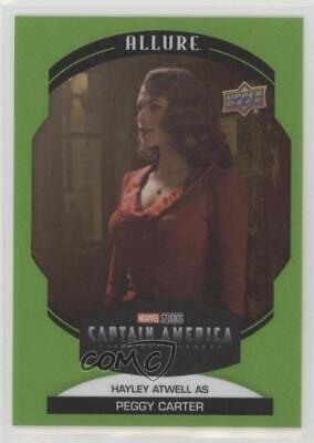 Hayley Atwell as Peggy Carter [Green Quartz] #10 Marvel 2022 Allure