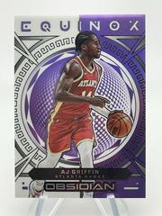AJ Griffin [Purple Flood] #37 Basketball Cards 2022 Panini Obsidian Equinox Prices