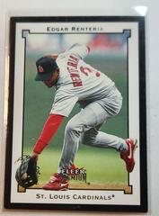 Edgar Renteria #200 Baseball Cards 2002 Fleer Premium Prices