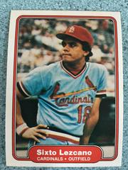 Sixto Lezcano #119 Baseball Cards 1982 Fleer Prices