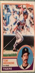 Tom Brookens Baseball Cards 1983 Topps Prices