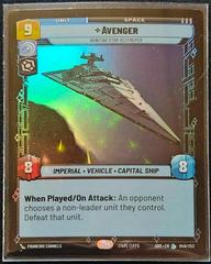 Avenger [Foil] #40 Star Wars Unlimited: Spark of Rebellion Prices