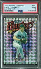 Randy Johnson [Refractor] #110 Baseball Cards 1997 Finest Embossed Prices