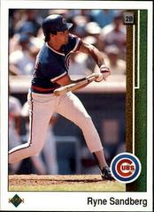 Ryne Sandberg #120 Baseball Cards 1989 Upper Deck Prices
