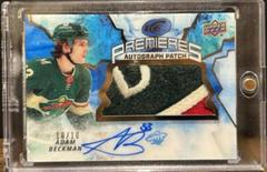 Adam Beckman [Autograph Patch] #IP-AB Hockey Cards 2021 Upper Deck Ice Premieres Prices