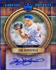 Tim Wakefield [Blue] #SP-TW Baseball Cards 2022 Panini Diamond Kings Signature Portraits Prices