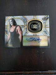 Sting #HOF-ST Wrestling Cards 2018 Topps Legends of WWE Hall of Fame Ring Autographs Prices