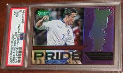 Cristiano Ronaldo [Purple Prizm] Soccer Cards 2015 Panini Select National Pride Prices