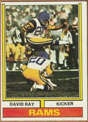david ray #443 Football Cards 1974 Topps Prices