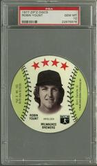 Robin Yount Baseball Cards 1977 Zip'Z Discs Prices