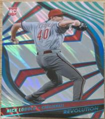 Nick Lodolo [Lava] Baseball Cards 2022 Panini Chronicles Revolution Prices