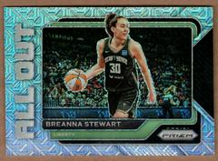 Breanna Stewart [Mojo] #5 Basketball Cards 2023 Panini Prizm WNBA All Out Prices