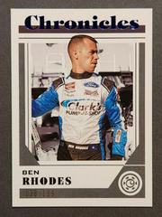 Ben Rhodes [Blue] #13 Racing Cards 2023 Panini Chronicles NASCAR Prices