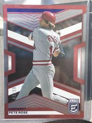 Pete Rose [Blue] #3 Baseball Cards 2023 Panini Chronicles Elite Prices