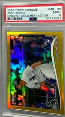Jose Abreu [Gold Refractor] #MB-39 Baseball Cards 2014 Topps Chrome Update Prices