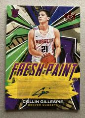 Collin Gillespie #FP-CGD Basketball Cards 2022 Panini Court Kings Fresh Paint Autographs Prices