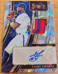 Leody Taveras [Cracked Ice] Baseball Cards 2022 Panini Select Signature Materials Prices