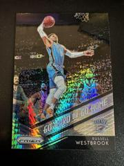 Russell Westbrook #20 Basketball Cards 2018 Panini Prizm Go Hard or Go Home Prices