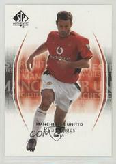 Ryan Giggs Soccer Cards 2004 SP Authentic Manchester United Prices
