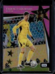 Thibaut Courtois [Pink] #20 Soccer Cards 2022 Panini Select FIFA Stars Prices