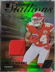 Skyy Moore #RS-SM Football Cards 2022 Panini Zenith Rookie Stallions Prices