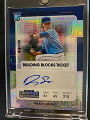 Brady Singer [Autograph Building Blocks] #120 Baseball Cards 2021 Panini Contenders Prices