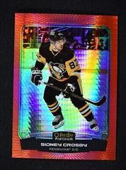 Sidney Crosby [Red Prism] Hockey Cards 2022 O Pee Chee Platinum Previews Prices