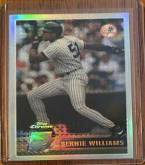 Bernie Williams [Refractor] #24 Baseball Cards 1996 Topps Chrome Prices