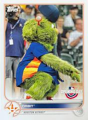 Orbit Baseball Cards 2022 Topps Opening Day Mascots Prices