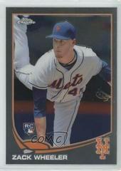 Zack Wheeler #MB-32 Baseball Cards 2013 Topps Chrome Update Prices