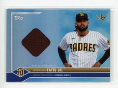 Fernando Tatis Jr. [Relic Royals Light Blue] Baseball Cards 2022 Topps X Bobby Witt Jr. Crown Prices