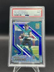 Trevor Lawrence [Blue] #176 Football Cards 2021 Panini Chronicles Elite Update Prices